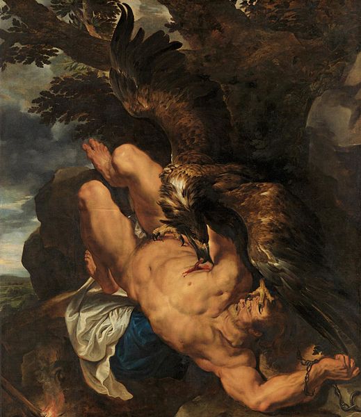 Peter Paul Rubens and Frans Snyders, Prometheus Bound, 1611–12. Philadelphia Museum of Art. This painting is Flemish Baroque example of collaboration 