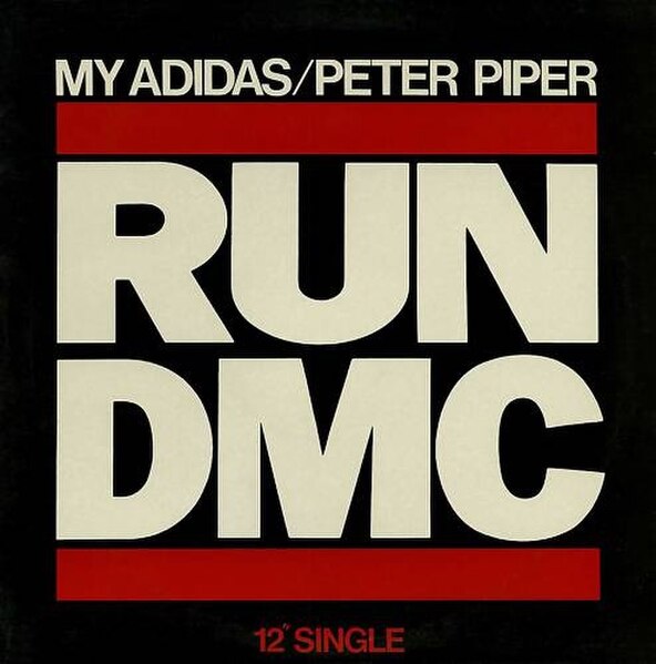 12" single cover for the group's single "My Adidas"