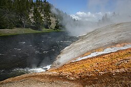 Runoff from Excelsior Geyser to Firehole River at Midway Geyser Basin.jpg