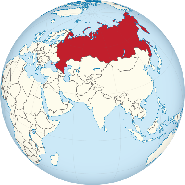 File:Russia on the globe (+claims hatched) (Eurasia centered).svg