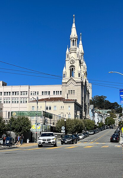 File:Saints Peter and Paul Catholic Church, San Francisco- July 2022.JPG
