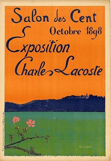 N° ? 1898 - octobre Exposition : fr:Charles Lacoste