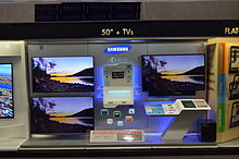 Smart TVs on display SamsungSmartTV.JPG