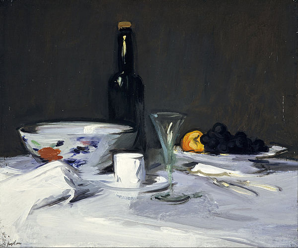 Samuel Peploe, The Black Bottle, about 1905, National Galleries of Scotland, Edinburgh