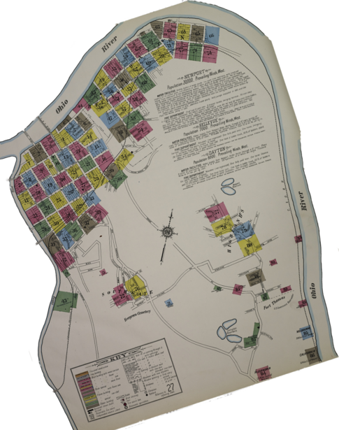 Fire Insurance Map Newport, KY 1910