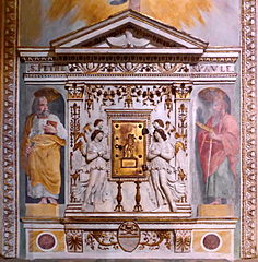 Santi Quattro Coronati, Rom - Sakramentstabernakel