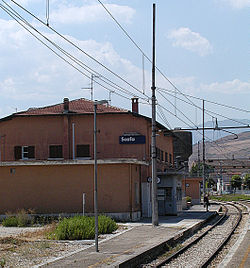 A vasútállomás