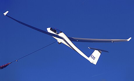 File:Schempp-Hirth Ventus 2b glider being launched at Lasham Airfield in UK.jpg