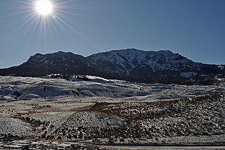 <span class="mw-page-title-main">Sepulcher Mountain</span> Mountain in Wyoming, United States