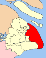 Location of Pudong New Area in the municipality Shanghai administrative Pudong.svg