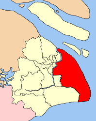 Distretto di Pudong – Mappa
