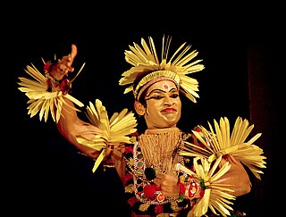 <span class="mw-page-title-main">Sheethankan Thullal</span> Dance and poetic performance form in Kerala, India.