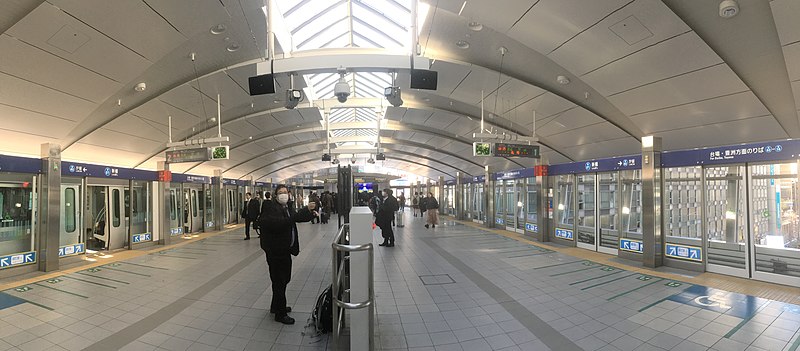 File:Shimbashi Station yurikamome Line platforms Jan 30 2020 2pm.jpeg