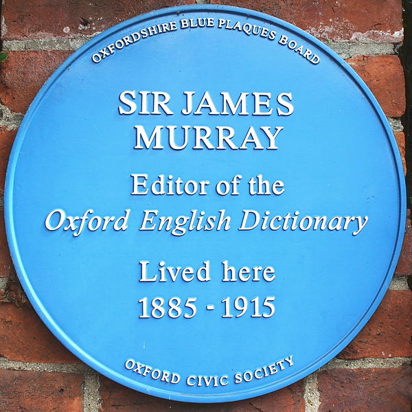 The blue plaque at 78 Banbury Road