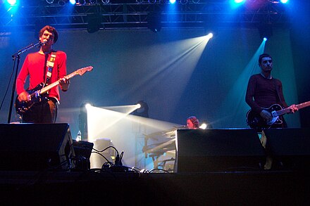 Snow Patrol, the last live act to appear on TOTP  (pictured in concert in America in 2006)