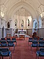 Interior of St. Dominics Priory Chapel, Dunedin. March 2023