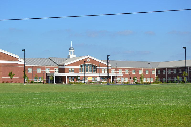 File:St. Marys Memorial High School entrance.jpg