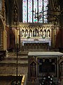 ;Alabaster High Altar and Victorian Vernacular Altar from St Wilfrids