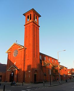 St Peter's RC Church, Aldrington, Hove (NHLE Code 1209728).jpg