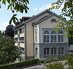 City library with archive of the civic community in the basement