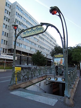Station de Métro Saint-Marcel