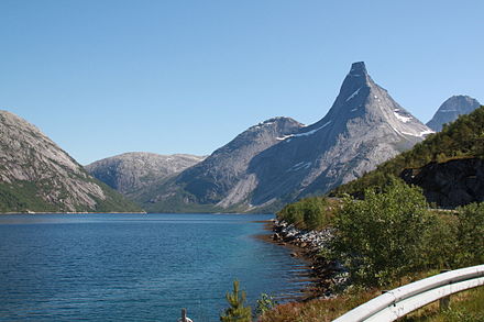 Tysfjord in Norway north of the Arctic Circle is located in the boreal zone