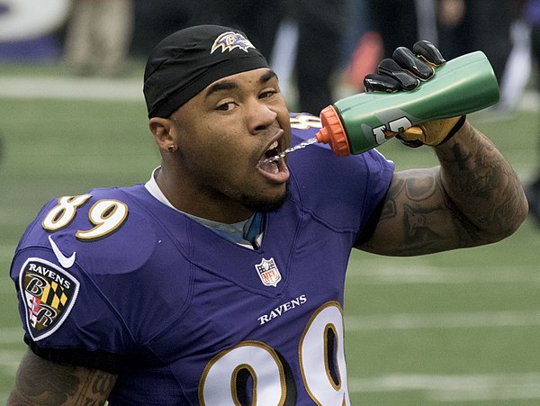 Smith with the Ravens in 2014