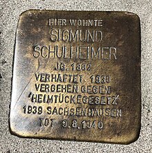 Stumbling Stone Sigmund Schulheimer.jpg