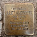 image=File:Stolperstein Sprendlingen St. Johannerstraße 2 Julie Landsberg.jpg