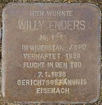 Stolperstein Stedtfelder Straße 19a-1, Eisenach.JPG