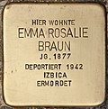 Stolperstein für Emma Rosalie Braun (Forchheim).jpg