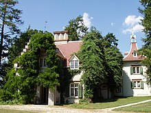 Irving acquired his famous home in Tarrytown,New York,known as Sunnyside,in 1835. Sunnyside,Tarrytown,New York.JPG
