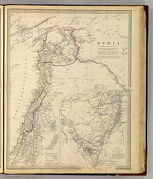 1842, showing "Pashalics"