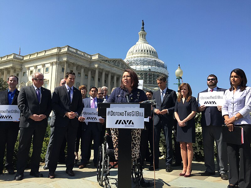 File:Tammy Duckworth speaking in support of the GI Bill. 01.jpg