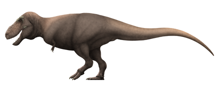Life restoration of Tarbosaurus