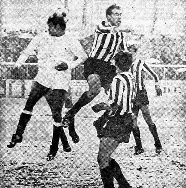 Maribor playing against Partizan in 1969.