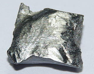 Terbium Chemical element with atomic number 65