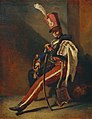 Trompette du régiment Colonel-Général en 1813 par Théodore Géricault.