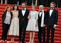 The cast at the film's premiere at 2012 Cannes Film Festival Therese Desqueyroux Cannes 2012.jpg
