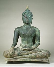 Seated Sukhothai Buddha, The Walters Art Museum Thai - Seated Buddha in "Maravijaya" - Walters 542520.jpg