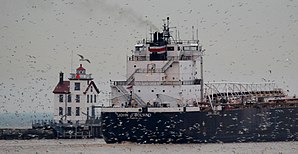 The Boland and the Lorain lighthouse.jpg