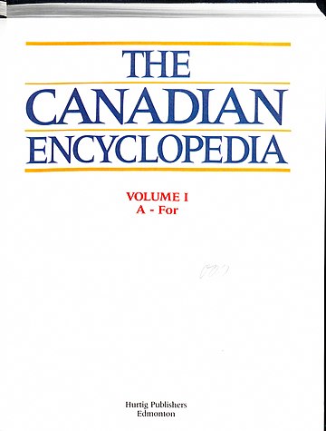 L'Encyclopédie canadienne