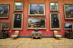 The Great Gallery in 2012, featuring Rubens' Landscape With A Rainbow, portraits by Van Dyck, and other important works
