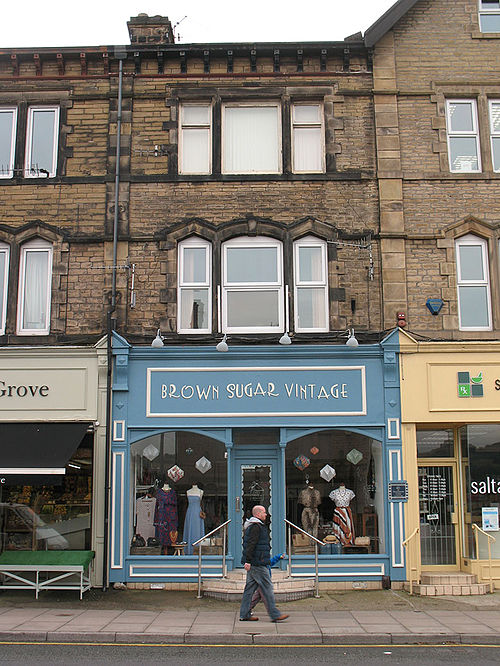 Richardson's house from 1928 to 1948, 28 Bingley Road, Saltaire, Shipley