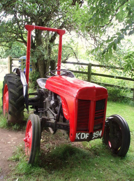 File:Tractor at Prickly Ball Farm - geograph.org.uk - 518490.jpg