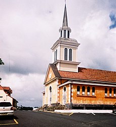 La chiesa di Les Trois-Îlets