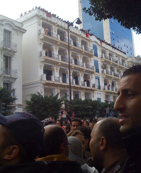 File:Tunisia Unrest - VOA - Tunis 14 Jan 2011 (1).jpg