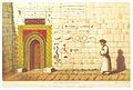 Vstup do svatyně - ilustrace z roku 1865
