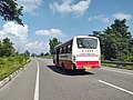 UTC Bus on NH 9 near Chakarpur, Khatima.jpg