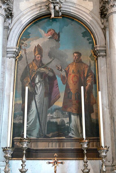 File:Udine Dom - Altar Hermagoras Tiepolo 1.jpg